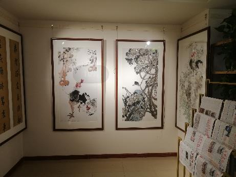 翰墨方阵一一陕西军旅艺术家作品展举行