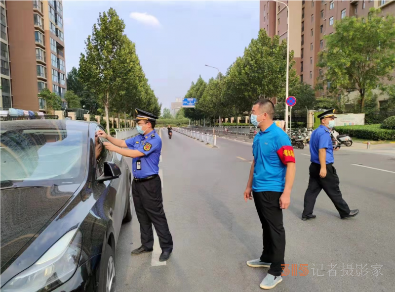 郑州市经济技术开发区管理委员会九龙办事处持续强化推进道路序化整治工作