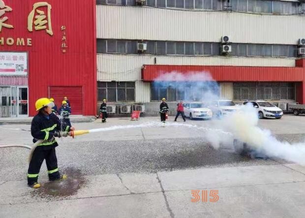 中石化安阳分公司组织毗邻单位火灾应急演练