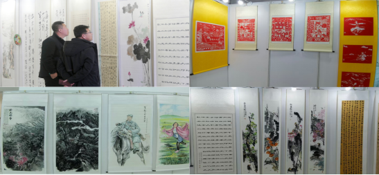 “文化聚力·墨香商韵”首届迎新年书画展——北京乌兰察布企业商会蒙戈书画艺术社携手旗县文联共贺新年